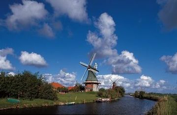 Moulins jumeaux de Greetsiel